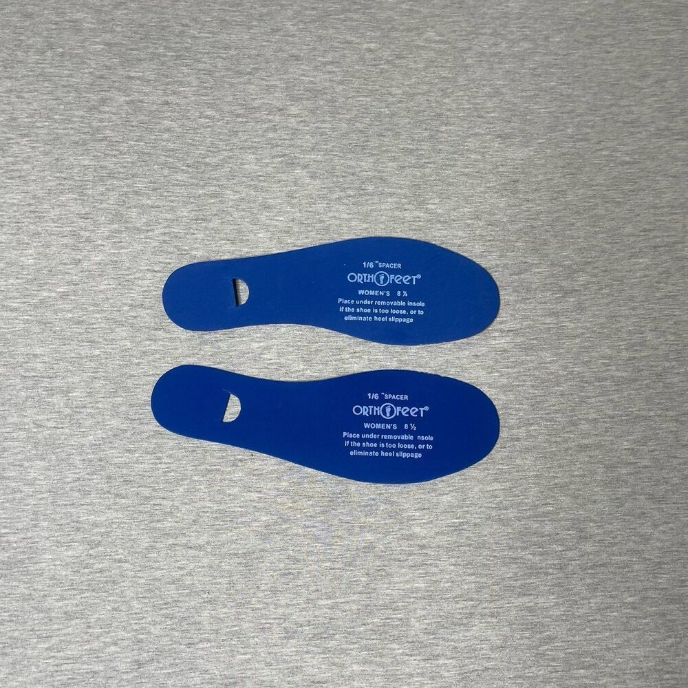 Orthofeet Women’s Ortho Foam 1/6” Insole Shoe Spacers
